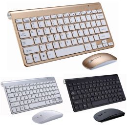 Combos 2.4G Wireless Keyboard and Mouse Combo Set Portable Mini Keyboard Mice For Mac Desktop PC Notebook Laptop Computer Smart TV PS5