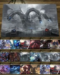 Pads YuGiOh OCG Playmat Cyber End Dragon Infinity Elemental Hero Flame Wingman TCG CCG Mouse Pad Trading Card Game Mat Free Bag