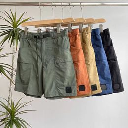 Men's Designer Stones Islandness Shorts Cargo Pockets Work Womens Summer Sweatpants Multi-function Thigh Pants Short Casual Loose S-2xl 722