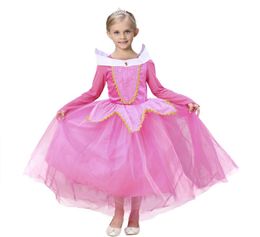 Princess Pink Girls Pageant Dresses Little For Girls Gowns Party Birthday 2019 Toddler Kids Ball Gown Glitz Flower Girl Dress For 6298472