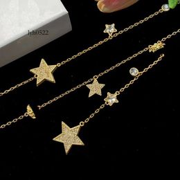 chanelllies cclies channel chanelliness Jewellery Necklaces White Plated Sier Graduated Brand Designers Letters Geometric Famous Women Roun