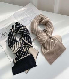 scarf scarfSouth Korea knitting wool small Bib female spring autumn lovely versatile winter decorative warm7651449