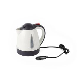 Tools 12V 24V Car Electric Kettle 1L Large Capacity Portable Travel Water Boiler Car Truck Travel Coffee Heated Tea Pot