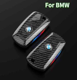 Carbon fiber Car Key Case Cover For F20 F30 G20 f31 F34 F10 G30 F11 X3 F25 X4 I3 M3 M4 1 3 5 Series Accessories CarStyling6272564