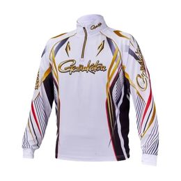 Clothes Summer Men Ice Silk Fishing Jerseys Sunscreen Shirt Breathable and Quickdrying Sea Clothing 240228