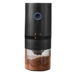 Grinders Electric Coffee Grinder Cafe Automatic Coffee Beans Mill Conical Burr Grinder Machine for Home Travel Portable USB Rechargeable