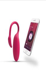 Wireless Smart APP Jump Eggs Remote Control Gspot Clitoris Stimulator Vibrators Sex Toys Mini Vibe Masturbator Vaginal Balls4417814