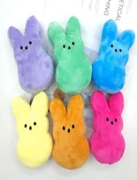 15CM Bunny Rabbit Doll Stuffed Animal Toy Easter Cute Plush Bunny Rabbit Toys9792922