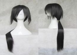 New Uchiha Itachi COSPLAY long straight black wig 80CM0124374942