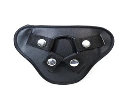 New Black PU Accessories for strap on Strapon bottom for fake Dildo Strapon Pants Fit for Different Size Penis5978072