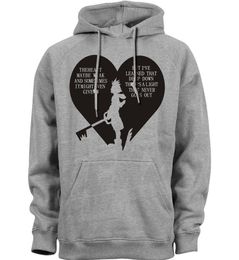 Video Game Kingdom Hearts Kingdom hearts sora quote Hoodies Sweatshirts Casual Apparel Fashion Hoody Spring autumn season 4373695588