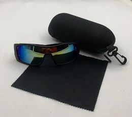 Top Quality Oval Black Case With Cloth Cover Sunglasses Cases For Women Men Glasses Box Eva Zipper Accessories