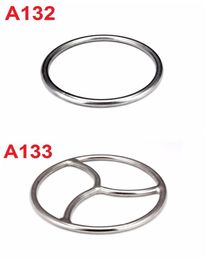 Bondage Ring Triskele Stainless Steel suspension Shibari Ring Belt Device BDSM Fetish Sex Toy A132 A1334003355