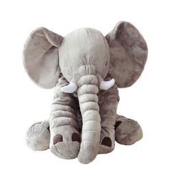 Dorimytrader 80cm Plush Cartoon Elephant Toy Giant Stuffed Soft Animal Hug Pillow Doll Baby Present DY612227160187