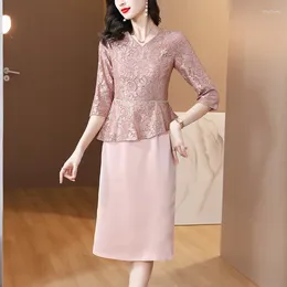 Casual Dresses Wedding Noble Dress Mother Temperament Cheongsam Mother-in-law Autumn