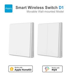 Epacket Aqara Wireless Switch D1 Movable Smart Light Remote Control ZigBee Wireless Switches For Mijia Mi Home APP6951682