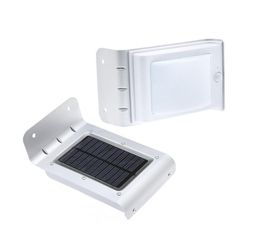 16 LED Solar Lamps Motion Sensor Light Garden Yard Security Lamp Wireless Waterproof Outdoor Wall Lighting 120 Degrees Sensing Ang1275602