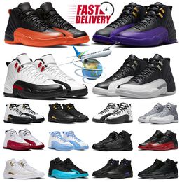 Jumpman 12s Men Basketball Shoes 12 Celestial Gold Red Taxi Cherry Royal Playoffs Field Purple Women Mens Trainers Outdoor Sports Sneakers