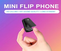 Unlocked Supper Mini Single SIM Card Cell Phones Bluetooth 30 Synchronize Music Small Spare Pocket Flip Cover Keyboard Mobile Pho9036446