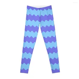 Active Pants Purple And Blue Waves #Star Vs. The #Forces Of #Evil #StarVsTheForcesOfEvil #SVFoE Leggings Sports Tennis For Womens