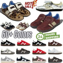 2024 Low price Wales bonner casual shoes og sneakers sports shoes leopard pony print silvery vegan black white gum mens womens hot sale