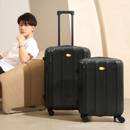 Suitcases Design 20/24 Inch Rolling Luggage Travel Suitcase Large Capacity Trolley Box Password Carry-on Trunk Universal Wheel Case