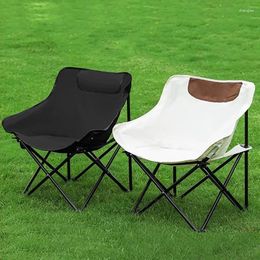 Camp Furniture Small Garden Beach Chair Fishing Park Portable Picnic Metal Ultralight Leisure Outside Cadeira De Praia