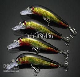 Whole FISHING LURES CRANKBAITS HOOK BASS WALLEYE 16g14cm012570399