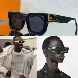 Luxury Designer sunglasses For men Summer style 1.1 MILLIONAIRE Sunglasses Top quality sunglasses with classic black frame and gold LOGO