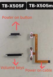 1Set Power Volume Button For Lenovo Tab M10 TB-X505F TB X505M TB-X505L X505 Power ON OFF Volume Up Down Side Button Key