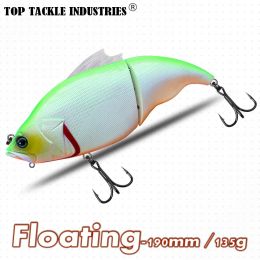 Lures CF Lure Fishing Lure Floating Swimbait 190mm 135g Color 17 Vibration Lipless Lure Hard Baits Crankbait Jointed Fishing