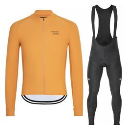 Pro Team PNS Autumn Men039s Cycling Jersey Set Long Sleeve MTB Bike Cycle Clothing Wear Bib GEL Pad Suit Ropa De Ciclismo12695472