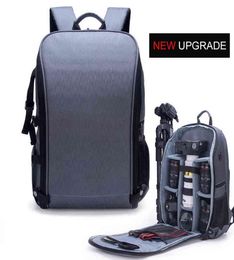 Po Shoulders Backpack Waterproof Nylon Case fit 156quot Laptop Bag w USB Port for SLR Pography Lens Tripod AA2203241728782