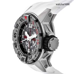 Diamond Watch Designer Wristwatch RM Wrist Watch RM028 RM028 Automatic 47mm Titanium Mens Strap Watch RM028 AJ TI-TI