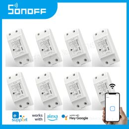 Drives Sonoff Basic R2 Wifi Diy Smart Switch Module Remote Control Smart Home Via Ewelink App Work with Alexa Google Home