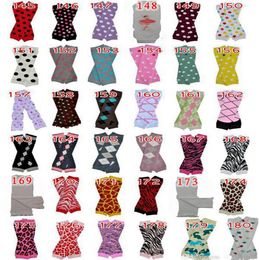 New Chevron Baby Leg Warmer Children Skull Leg Warmers Christmas infant leggings Tights Halloween Pumpkin Adult Arm warmers 120Pc5450711