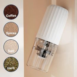 Tools Portable Electric Coffee Grinder USB Charging 1200mah Wireless Fully Automatic Integrated Small Household Coffee Bean Grinder