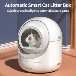 Boxes Intelligent Enclosure Cat Litter Box Automatic Smart Cat Litter Box selfclean Furniture Caja De Arena Para Gatos Pet Products