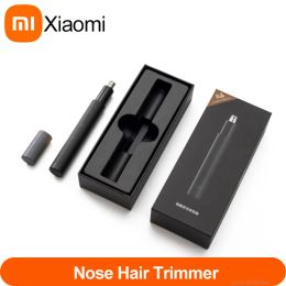 Control Xiaomi mijia Electric Mini Nose Hair Trimmer HN1 Portable Ear Nose Hair Shaver Clipper Waterproof Safe Cleaner Tool for Men