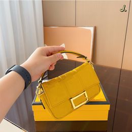 Tasarımcı çanta klasik lüks çantalar moda baget marka cüzdan vintage bayanlar kahverengi deri çanta omuz çanta