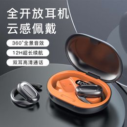 Tiktok Cross-border Popular T35 Wireless Bluetooth Headset TWS. 5.3 Adjustable OWS Earhook Open Wireless Ear