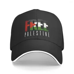 Ball Caps Free Palestine Men Baseball Peaked Cap Sun Shade Sunprotection Hat