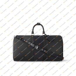 Men Fashion Casual Designe Luxury Keepall 50 Travel Bags Duffel Bag Cross body Messenger Bag Shoulder Bag TOP Mirror Quality M53763 Purse