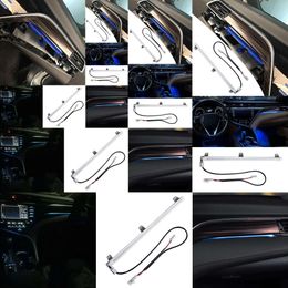 New New New LED Car Interior Decorative Lights Central Environmental Console Blue Light Suitable For Toyota Camry 2018, 2019, 2020 K9n6