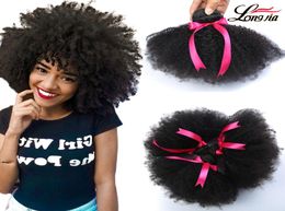 9A Mink Peruvian Afro Kinky Curly Hair Wave 3 Bundles Peruvian virgin Afro Kinky Curly Human Hair Extensions peruvian Afro Kinky V8246148