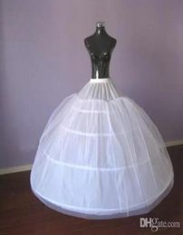 High Quality 3 HOOP Ball Gown BONE FULL CRINOLINE PETTICOAT WEDDING SKIRT SLIP NEW H034498629