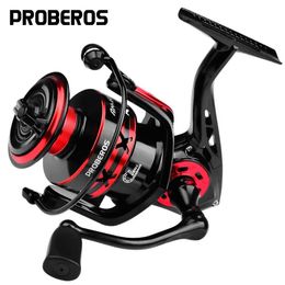 Boat Fishing Rods PROBEROS 1000-6000 Series Full Metal Gears Huge Powerful Drag Ocean Boat Rock Offshore Freshwater Casting Fishing Spinning Reel YQ240301