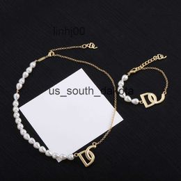 Chain Luxury Designer Jewelry Charm Bracelets Jewlery for Women Necklace Popular Pearl and Necklaces Wedding Gifts No Box X095yitGZO2
