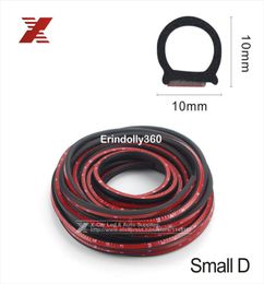 small dshape 4 Metre 3m adhesive car rubber seal sound insulation car door sealing strip weather strip for engine hood car boot4617837