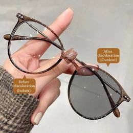 Sunglasses Anti-Blue Light Discoloration Glasses Oversized Optical Frame Eye Protection Ultra Eyeglasses Office Computer Goggles